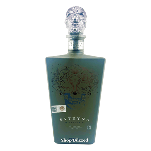 Casa Satryna Mezcal Artesanal Cenizo 15 year 750ml - Shop Buzzed