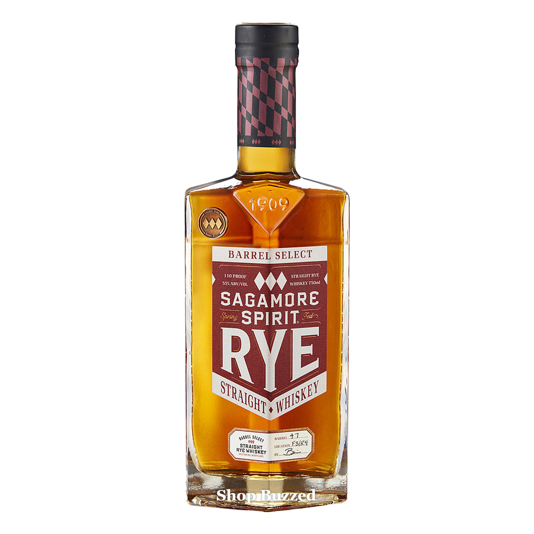 Sagamore Spirit Rye American Whiskey Barrel Select Creators Cask by The Brew Brotha (Barrel 158) 7 year 750ml