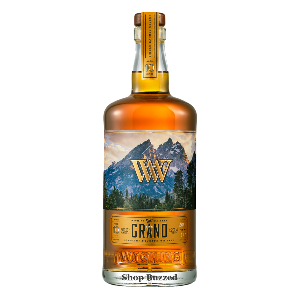 Wyoming Whiskey The Grand Barrel Straight Bourbon 2641 (Blue Label) 750ml