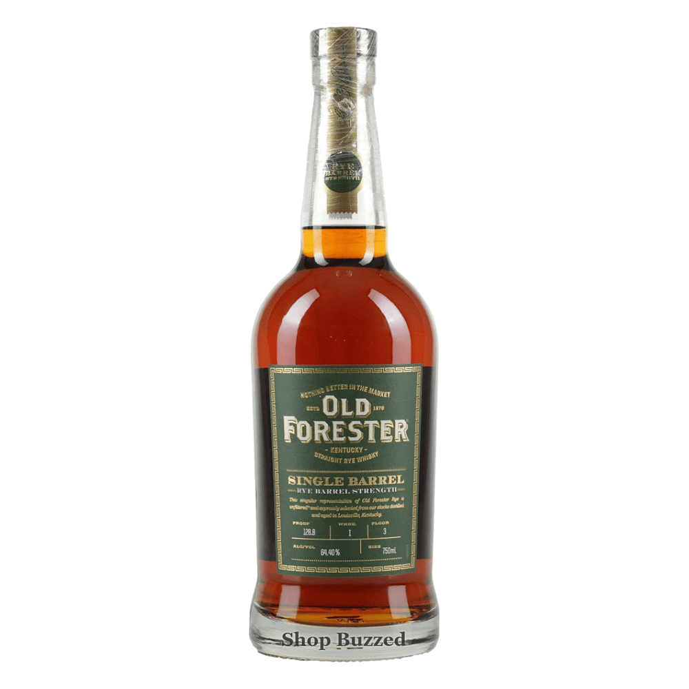 Uptown Old Forester Barrel Strength Single Barrel Kentucky Straight Rye Whiskey 750ml - Shop Buzzed