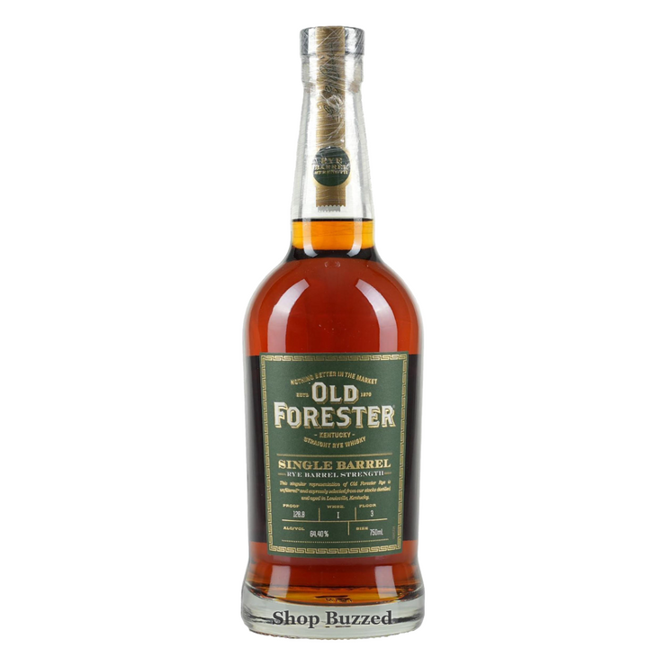 Uptown Old Forester Barrel Strength Single Barrel Kentucky Straight Rye Whiskey 750ml
