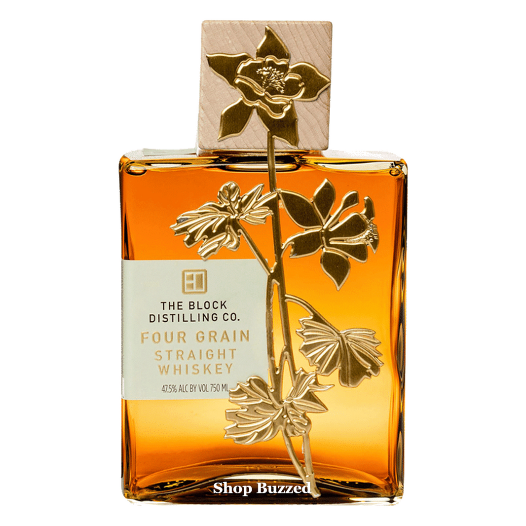 The Block Distilling Four Grain Straight Whiskey 750ml