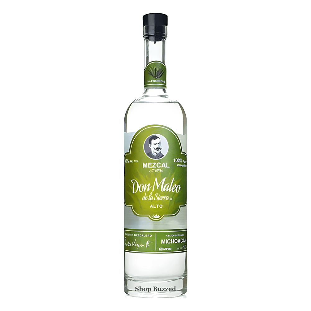 Don Mateo De La Sierra Mezcal Alto Blanco 750ml - Shop Buzzed