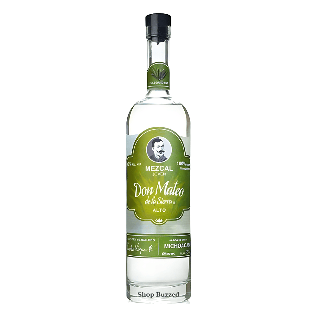 Don Mateo De La Sierra Mezcal Alto Blanco 750ml - Shop Buzzed