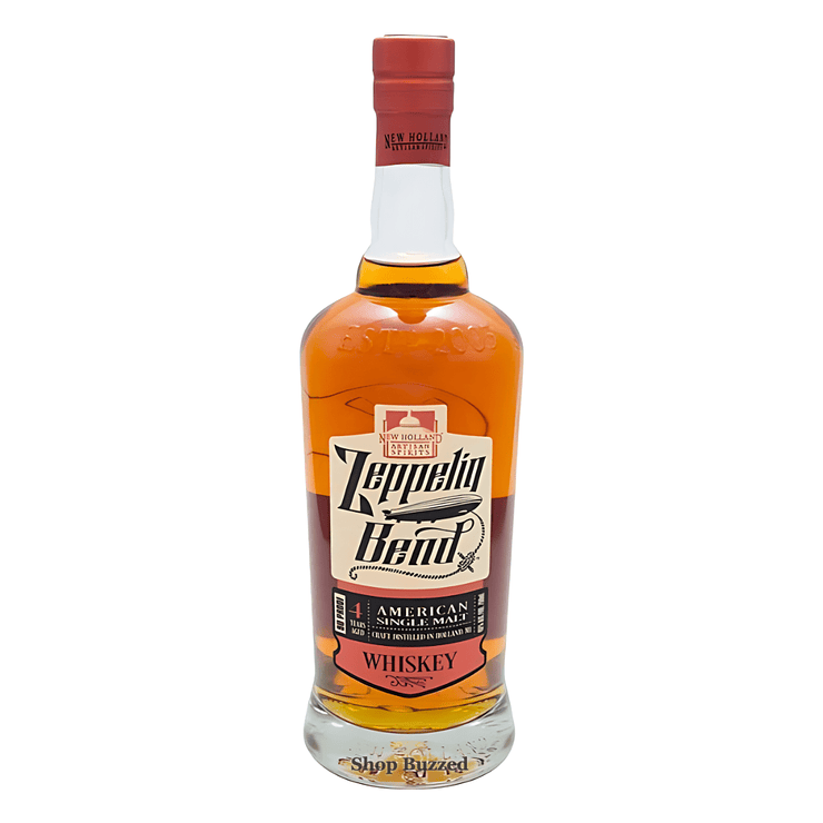 New Holland Zeppelin Bend American Single Malt Whiskey 750ml - Shop Buzzed