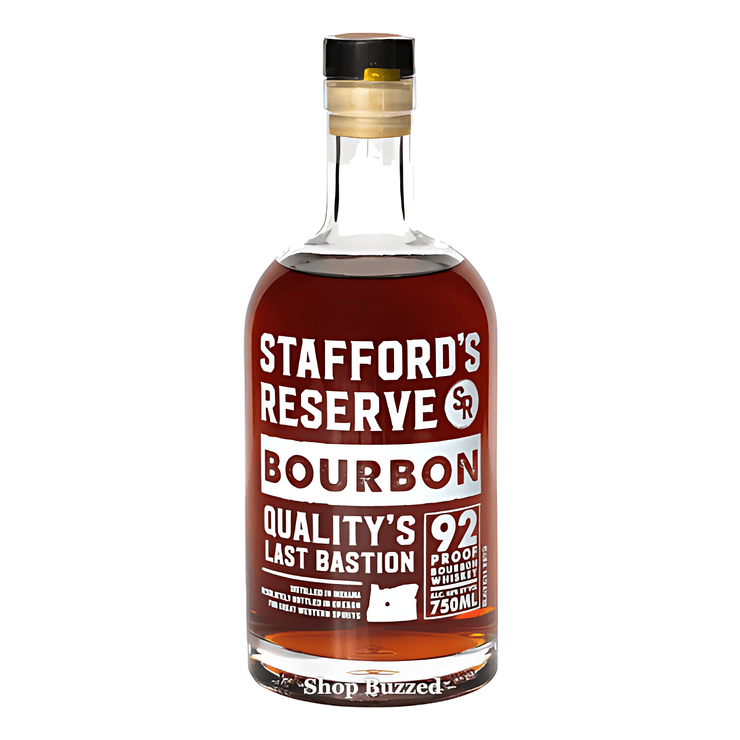 Stafford's Reserve Bourbon Quality's Last Bastion 750ml - Shop Buzzed