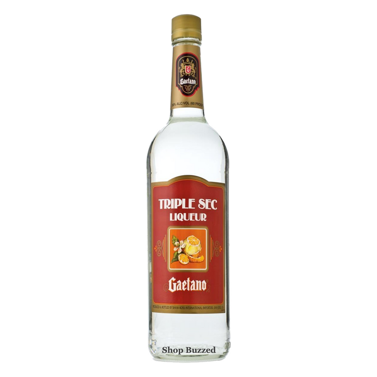 Gaetano Triple Sec Natural Orange Flavor 1L