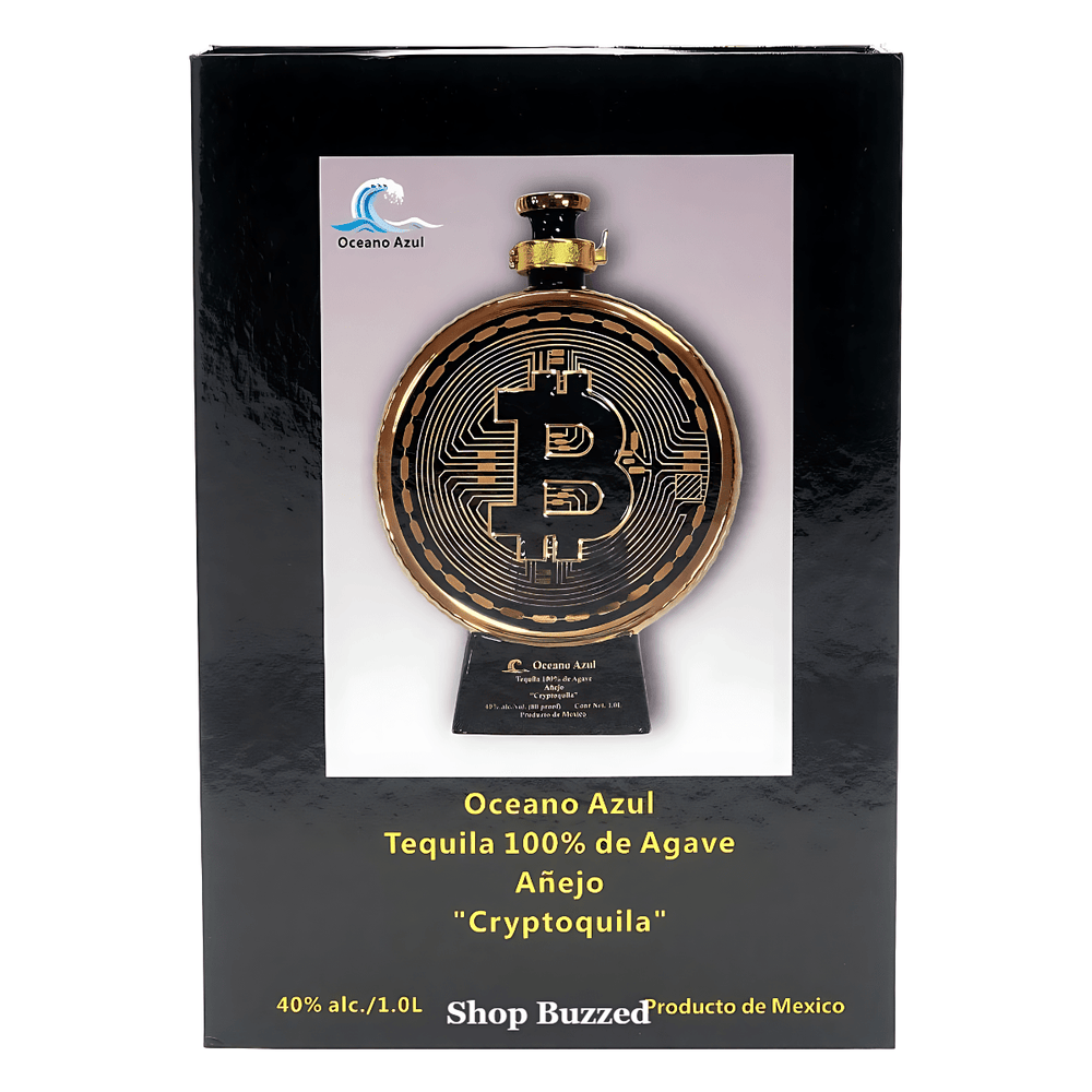 Oceano Azul Cryptoquila Anejo 1L - Shop Buzzed