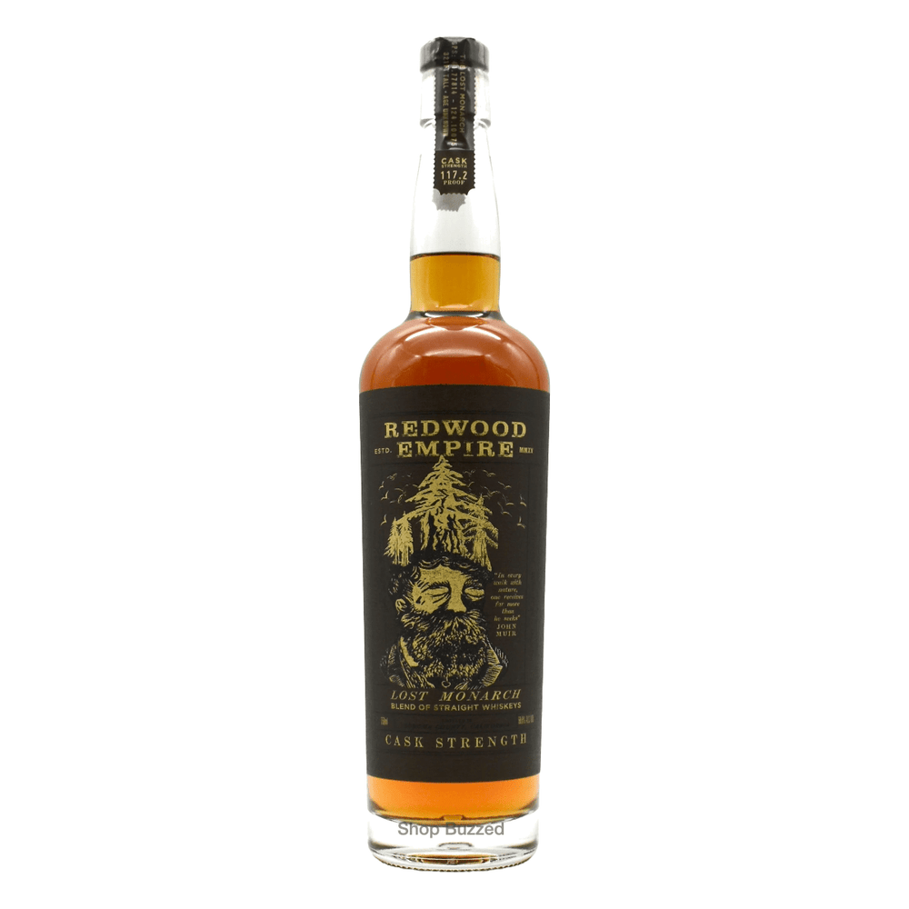 Redwood Empire Lost Monarch Cask Strength Whiskey 750ml - Shop Buzzed