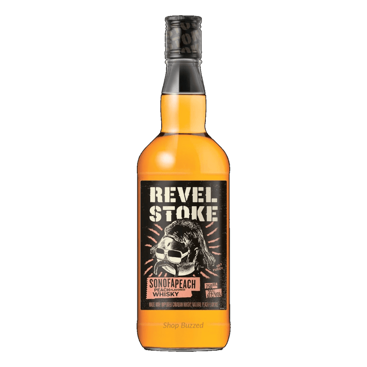Revel Stoke SonofaPeach Flavored Whisky 750ml - Shop Buzzed