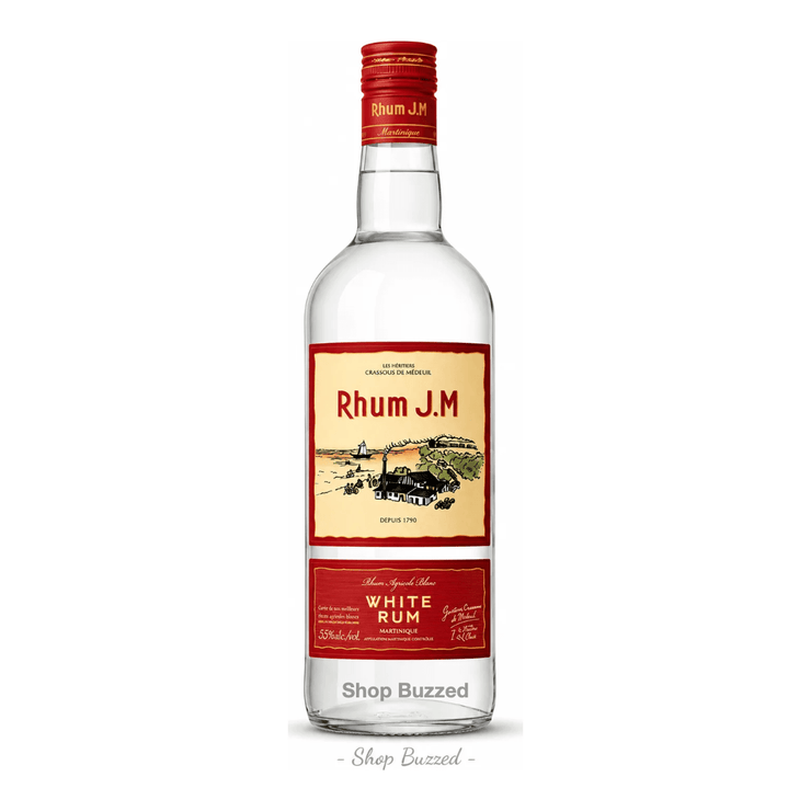 Rhum JM Agricole Blanc 110 Proof 1 L - Shop Buzzed