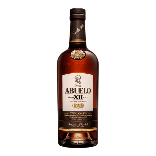 Ron Abuelo Anejo XII Anos Two Oaks 750 ml - Shop Buzzed