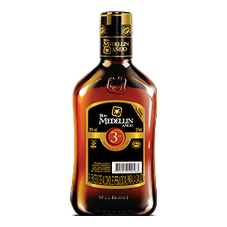 Ron Medellin Anejo 3 year 750 ml - Shop Buzzed