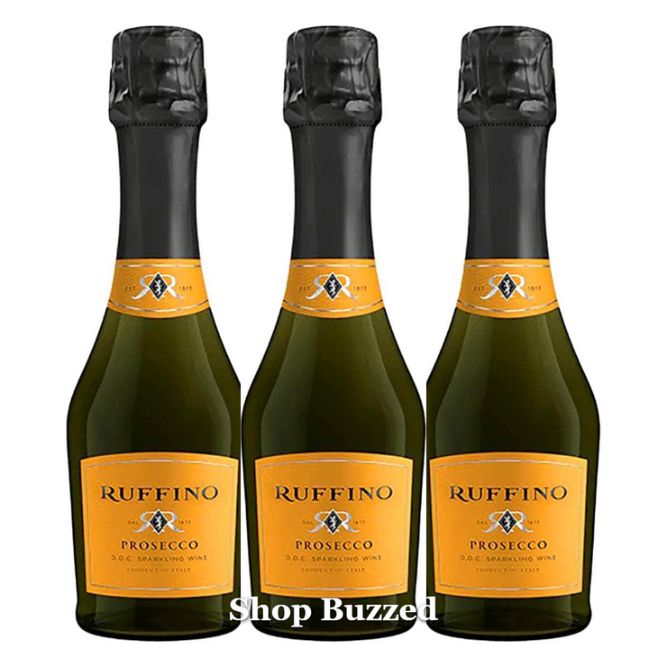 Ruffino Prosecco DOC 3-Pack 187ml bottles