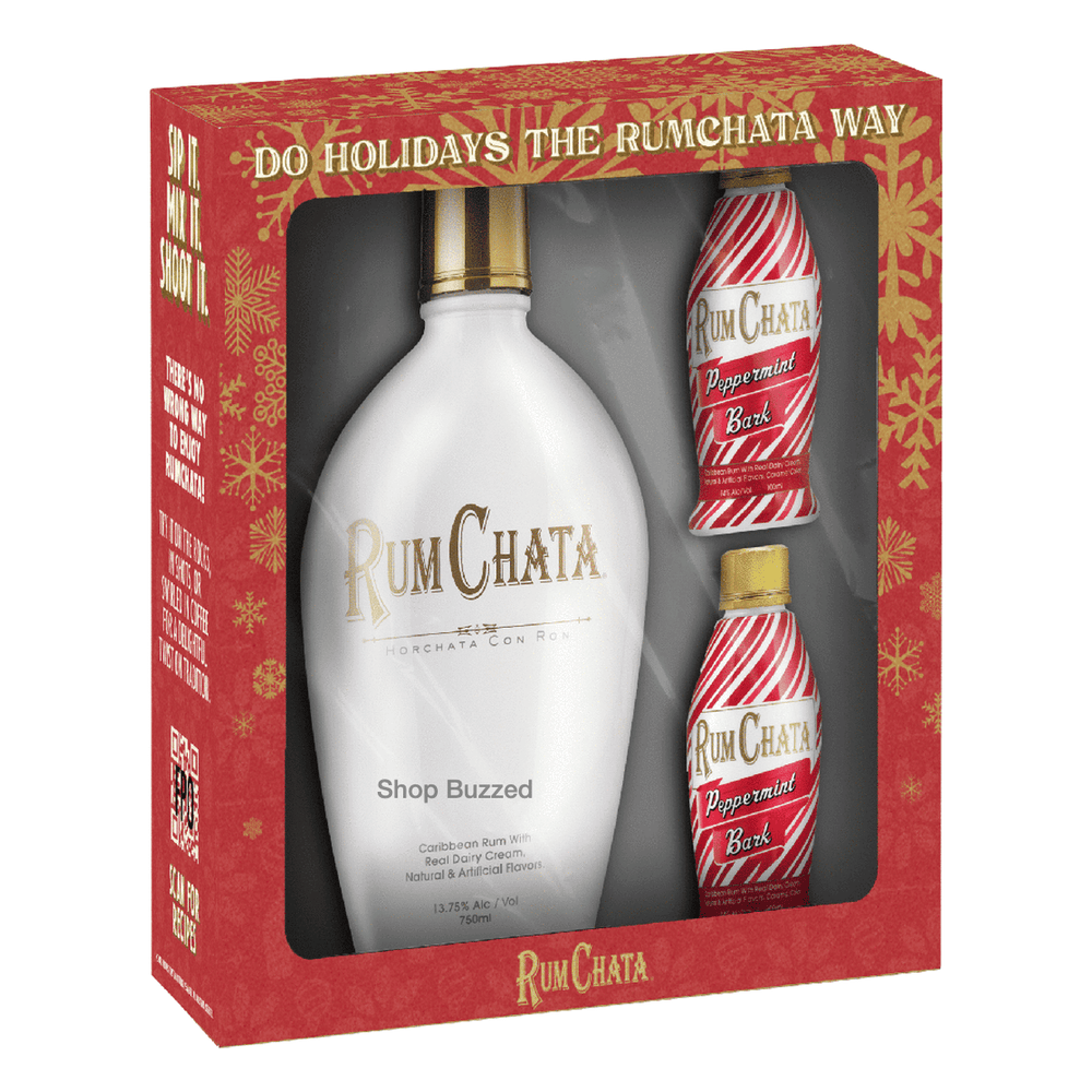 RumChata Horchata Con Ron w/ 100 ml gift set 750 ml - Shop Buzzed