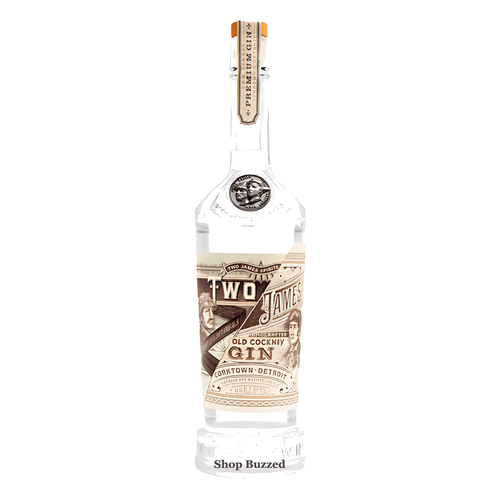 Two James Handcrafted Old Cockney Gin 750ml - Shop Buzzed