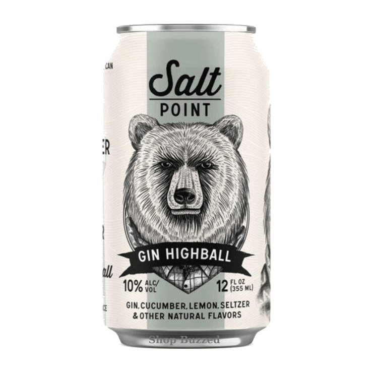 [Sell Online][Salt Point] Salt Point Gin Highball (4 pack) 355ml