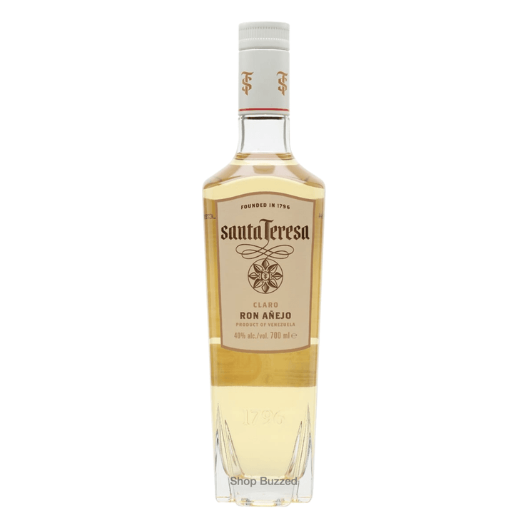 Santa Teresa Claro Ron Anejo 1 L - Shop Buzzed