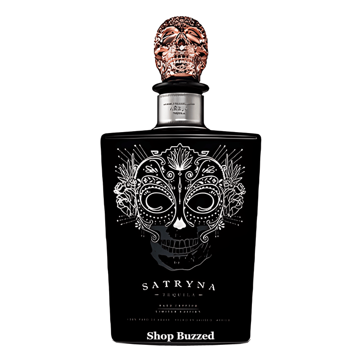 Satryna Tequila Anejo with Box 750ml - Shop Buzzed