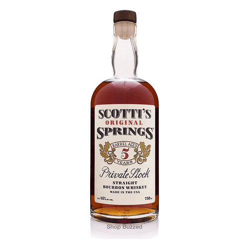 Scotti's Original Springs 5 Year Private Stock Straight Bourbon 750ml - Shop Buzzed