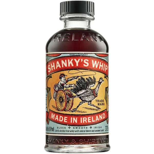 Shanky's Whip Black Irish Whiskey Liqueur 375ml - Shop Buzzed
