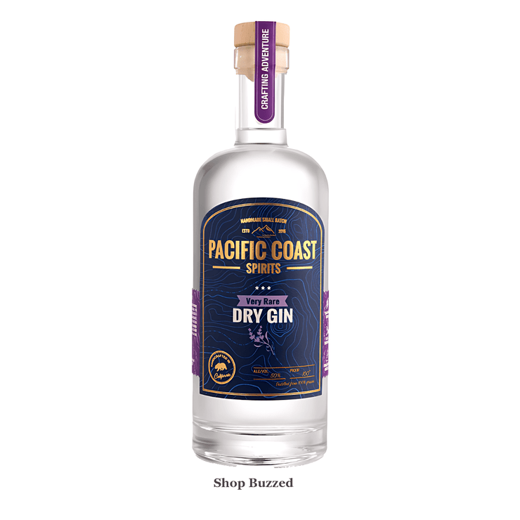 Pacific Coast Spirits Very Rare Dry Gin 750ml - Shop Buzzed