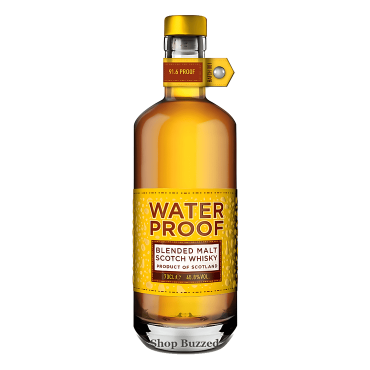 Waterproof Blended Scotch Whiskey 750ml - Shop Buzzed