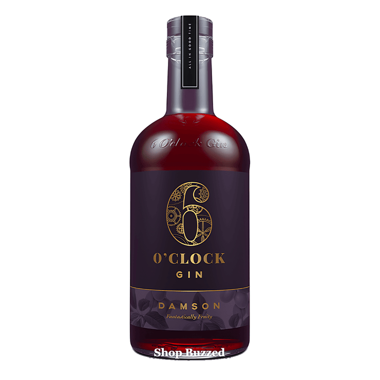6 O'Clock Damson Gin 750ml - Shop Buzzed