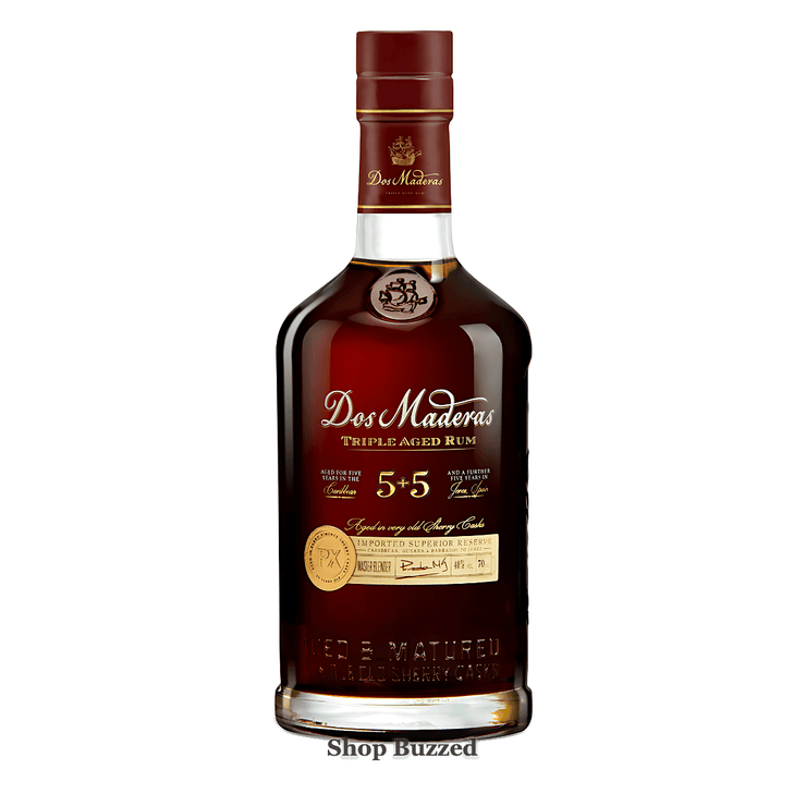 Dos Maderas 5 + 5 Triple Aged Rum 750ml - Shop Buzzed