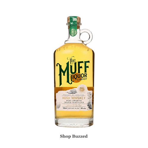 [Sell Online][The Muff Liquor Company] Irish Whiskey Peat Smoked Triple Distilled 700ml