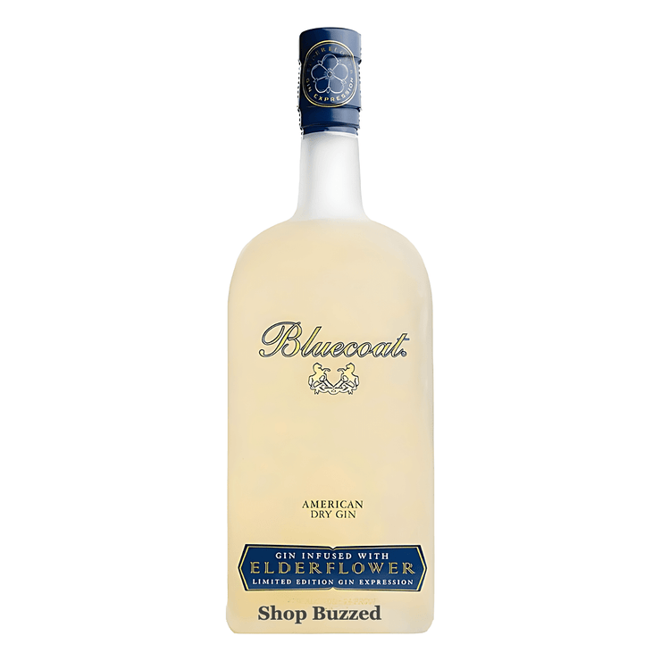 Bluecoat American Dry Gin Elderflower 750ml - Shop Buzzed
