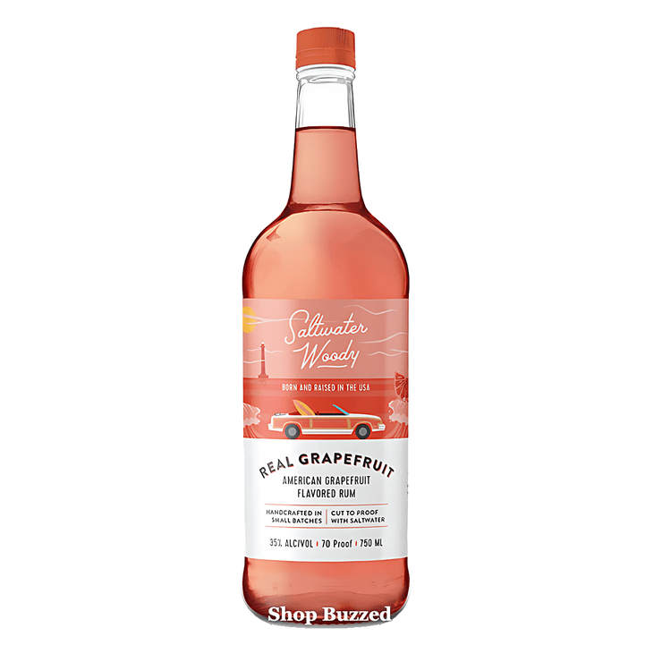 Saltwater Woody Real Grapefruit 750ml - Shop Buzzed