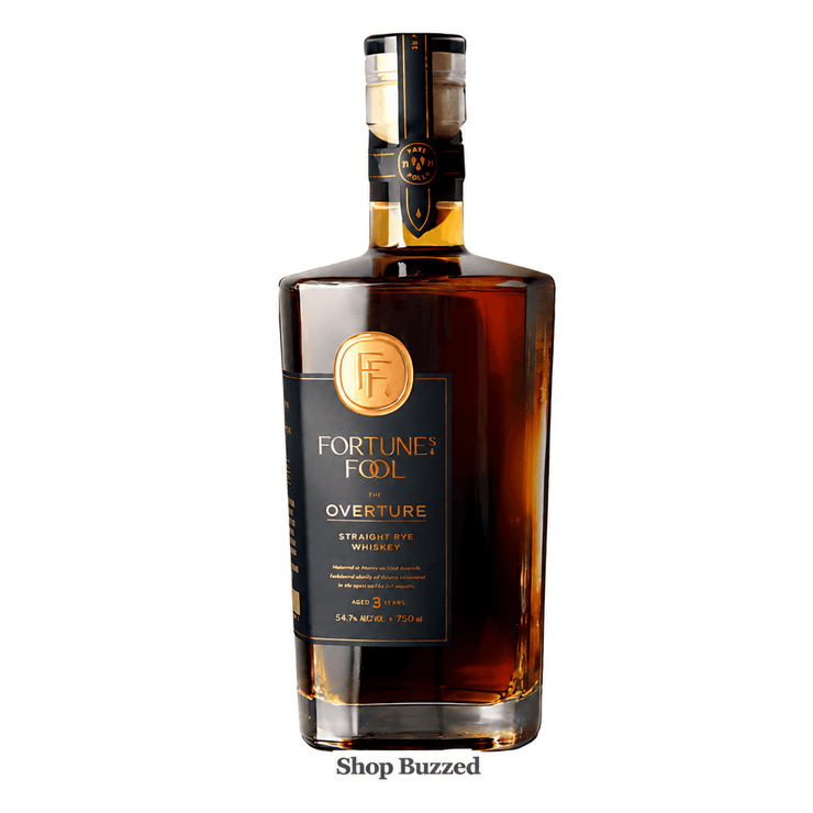 Fortune's Fool The Overture Straight Rye Whiskey 3 year 750ml - Shop Buzzed