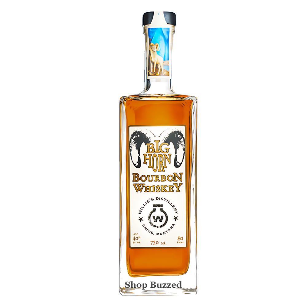 [Sell Online][Willie's Distillery] Big Horn Bourbon Whiskey 750ml