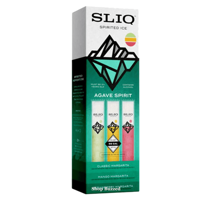 SLIQ Agave Frozen Cocktail Pops Variety Pack 9 x 100ml - Shop Buzzed