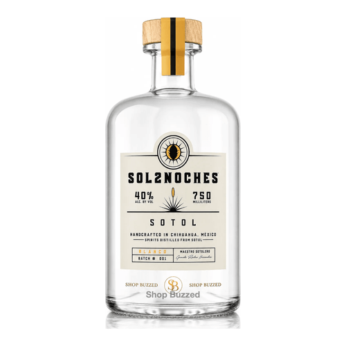 Sol2Noches Sotol Blanco 750 ml - Shop Buzzed