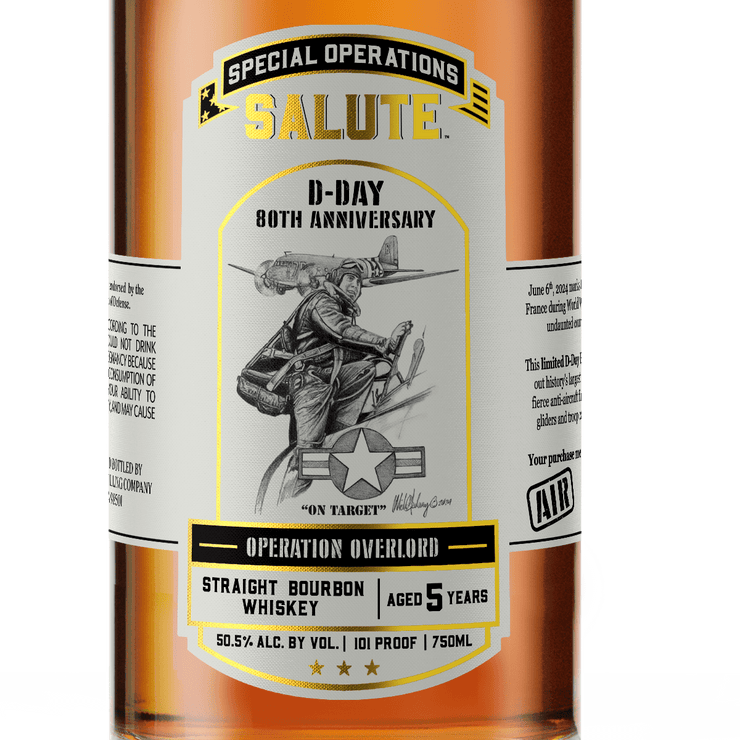 Special Operations Salute D-Day 80th Edition Air 5 Year 750 ml - Shop Buzzed