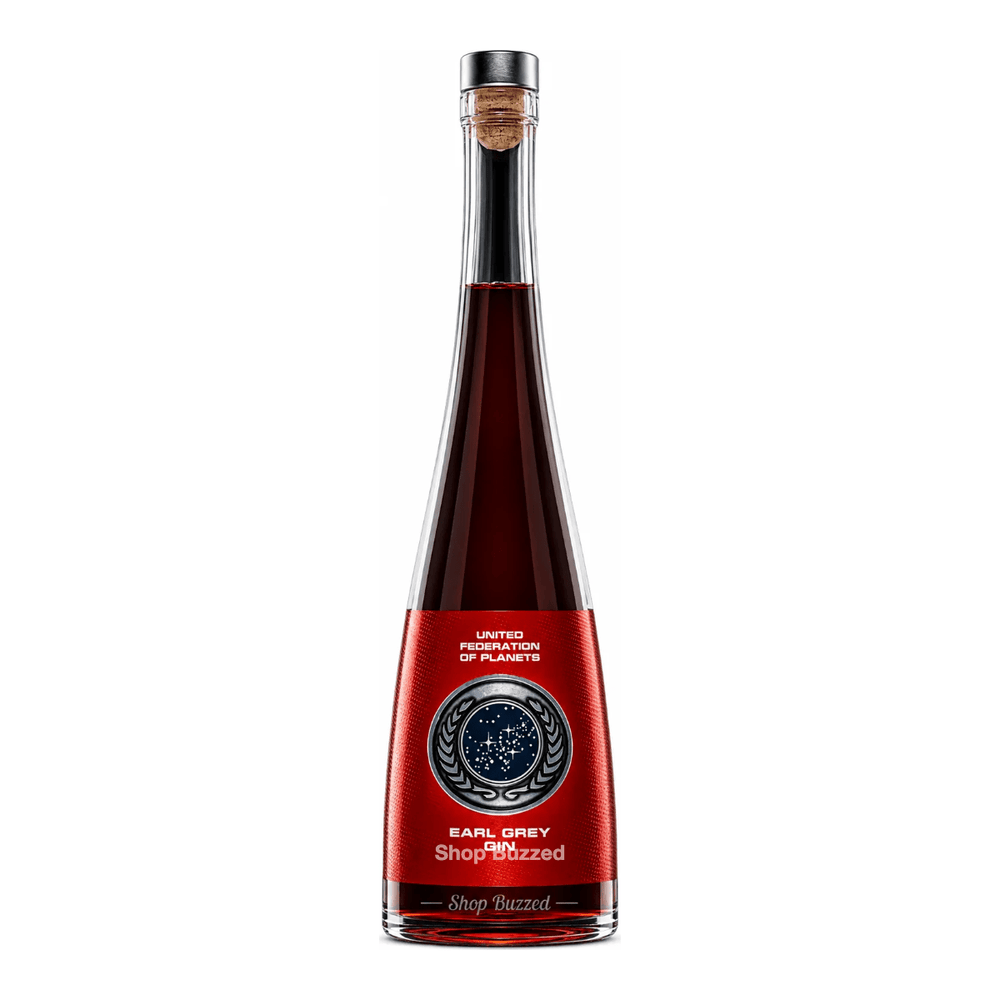 Star Trek Spirits United Federation of Planets Earl Grey Gin 750 ml - Shop Buzzed