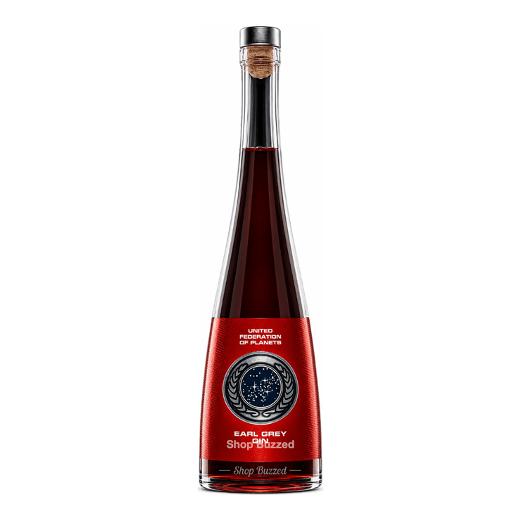 Star Trek Spirits United Federation of Planets Earl Grey Gin 750 ml - Shop Buzzed