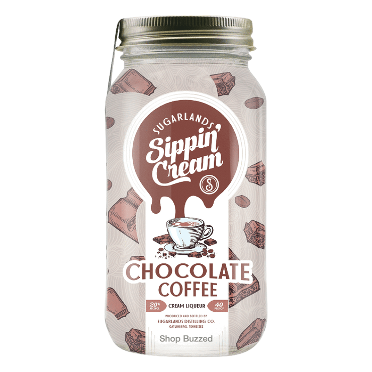 Sugarlands Dark Chocolate Coffee Sippin' Cream 750ml - Shop Buzzed