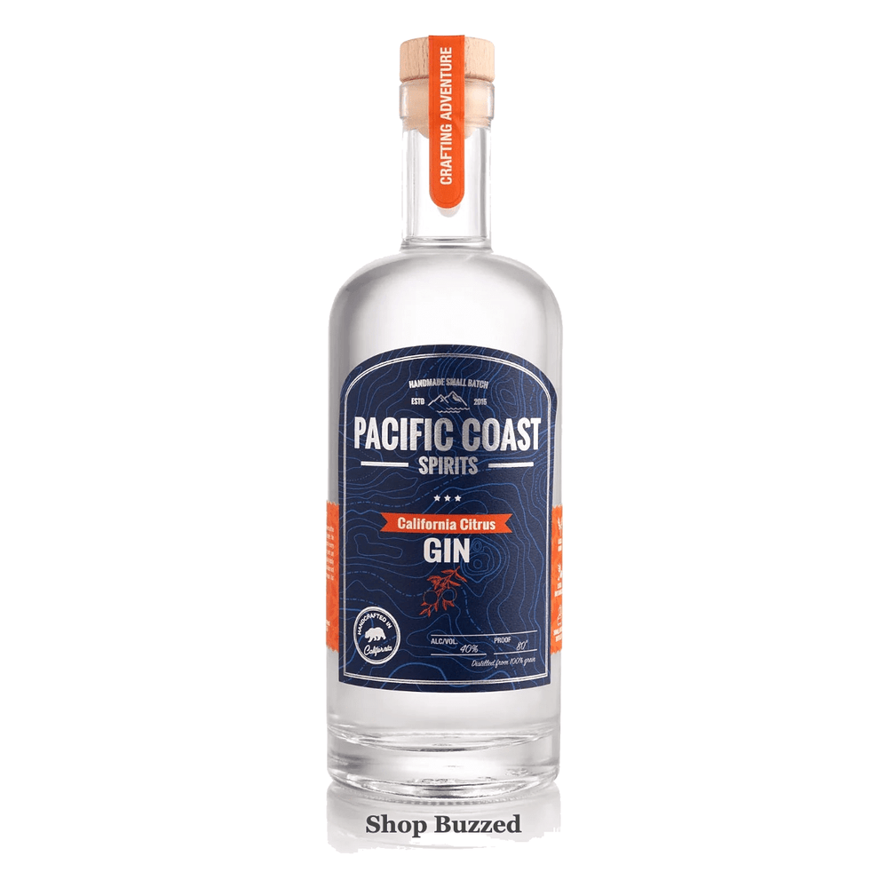 Pacific Coast Spirits California Citrus Gin 750ml - Shop Buzzed