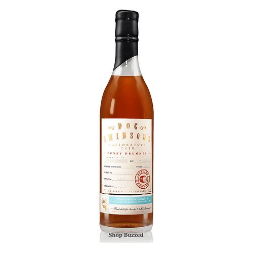 Doc Swinson's Funky Drummer Straight Rye 750ml - Shop Buzzed