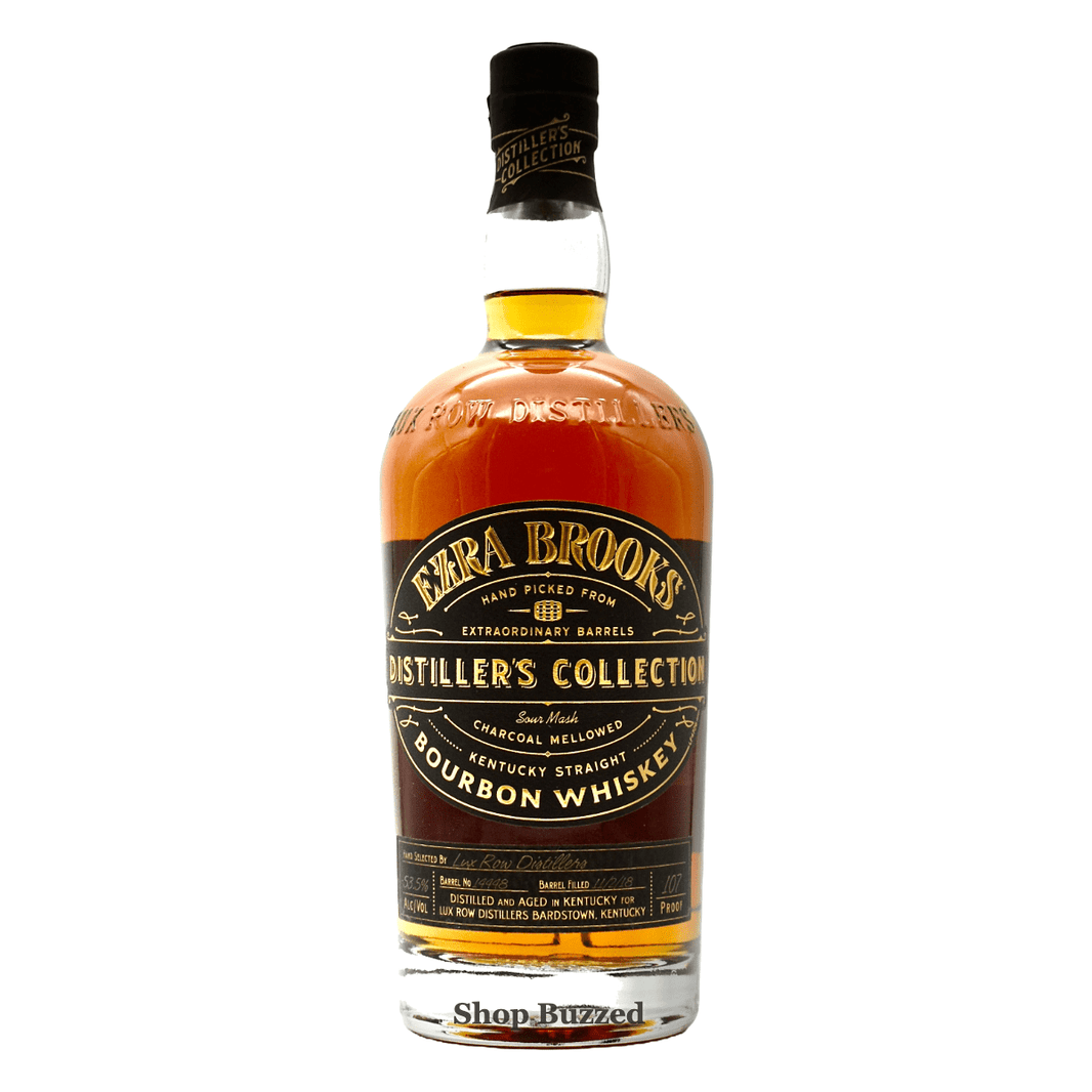 Ezra Brooks Distiller's Collection Barrel No 7851141 750ml - Shop Buzzed