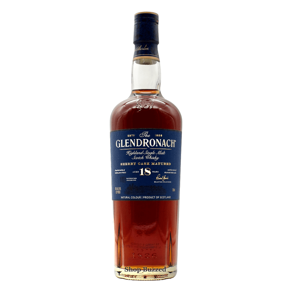 The GlenDronach 18 Year Allardice Highland Single Malt Scotch 750ml - Shop Buzzed