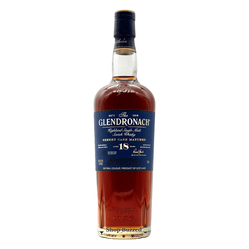 The GlenDronach 18 Year Allardice Highland Single Malt Scotch 750ml - Shop Buzzed