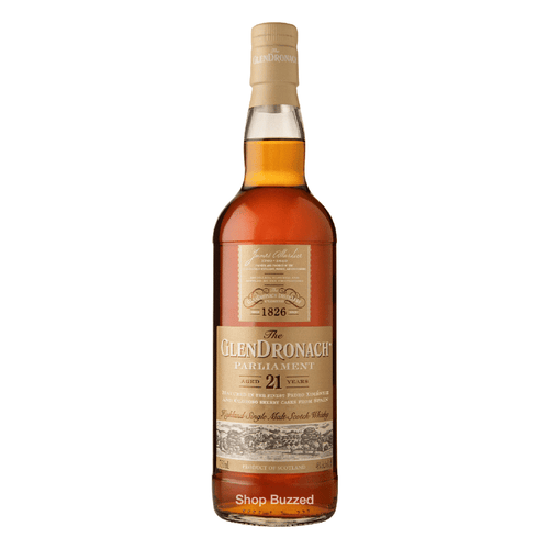 The GlenDronach 21 Year Parliament Single Malt Scotch Whisky 700ml - Shop Buzzed