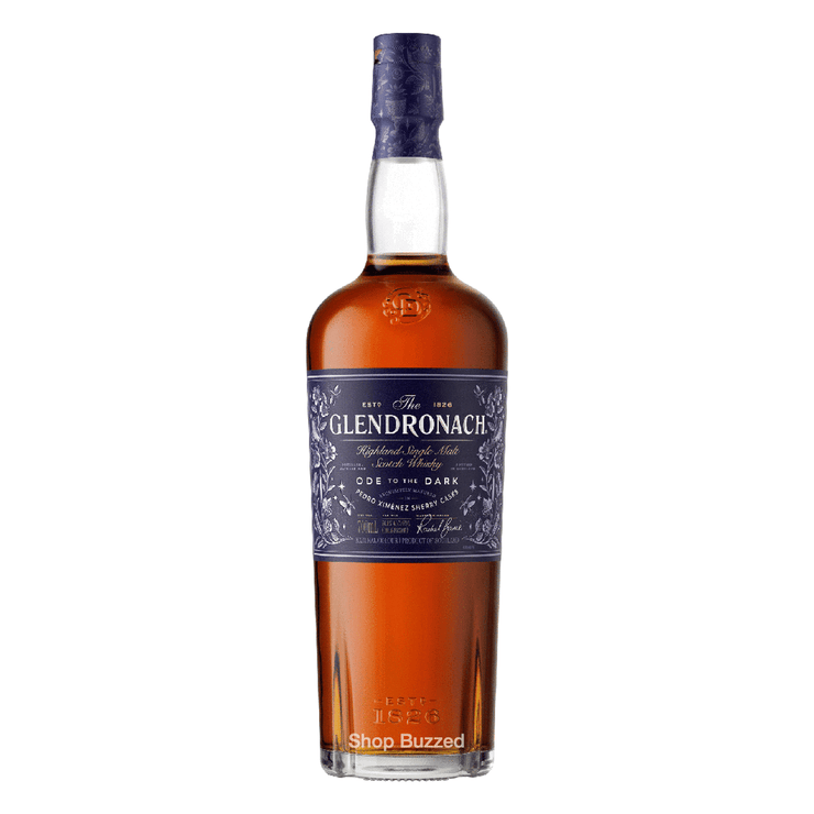 The GlenDronach Ode to the Dark Single Malt Scotch Whisky 700ml - Shop Buzzed