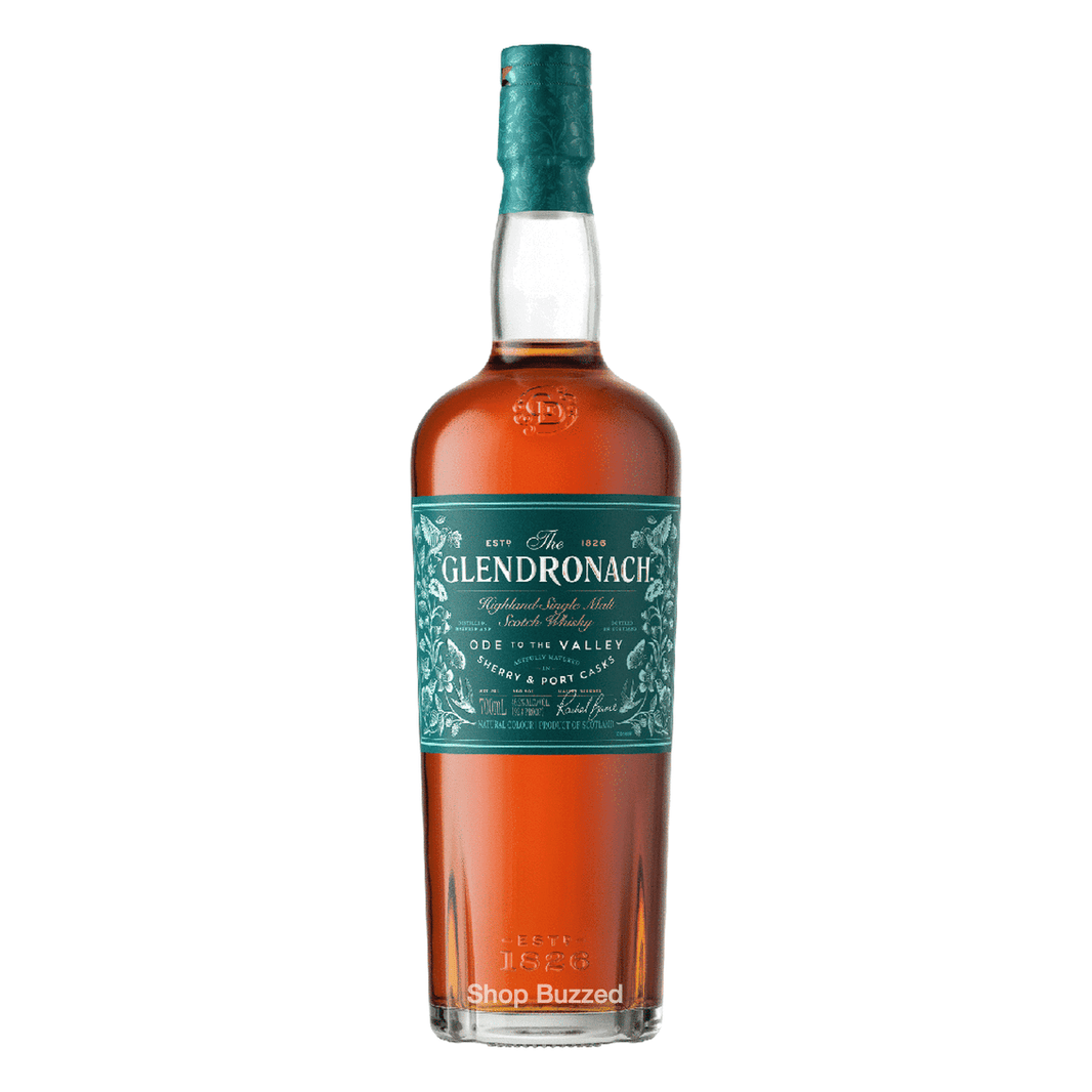 The GlenDronach Ode to the Valley Single Malt Scotch Whisky 700ml - Shop Buzzed