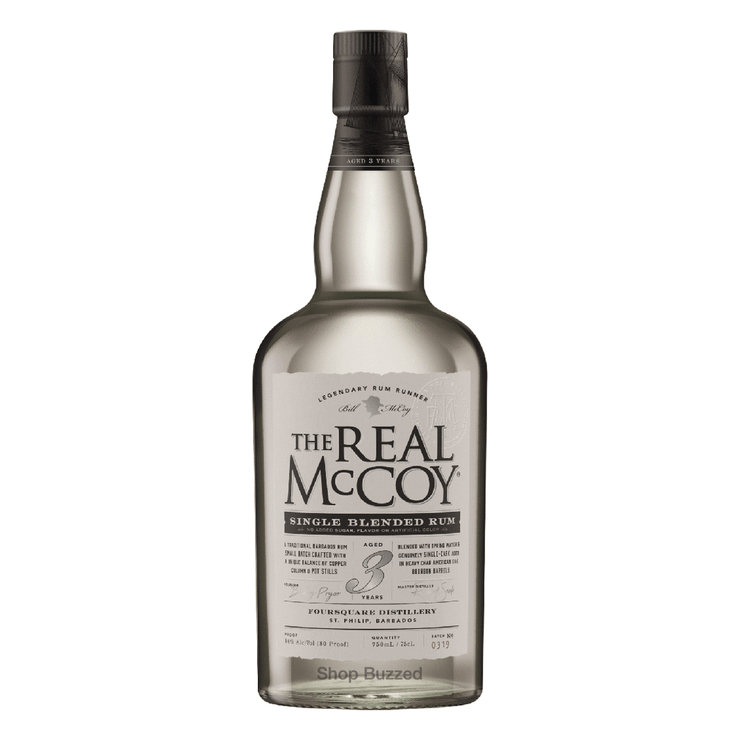 The Real McCoy 3 Year Old Rum 700ml - Shop Buzzed