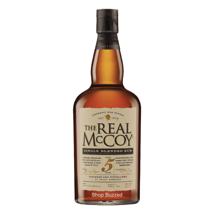 The Real McCoy 5 Year Old Rum 700ml - Shop Buzzed